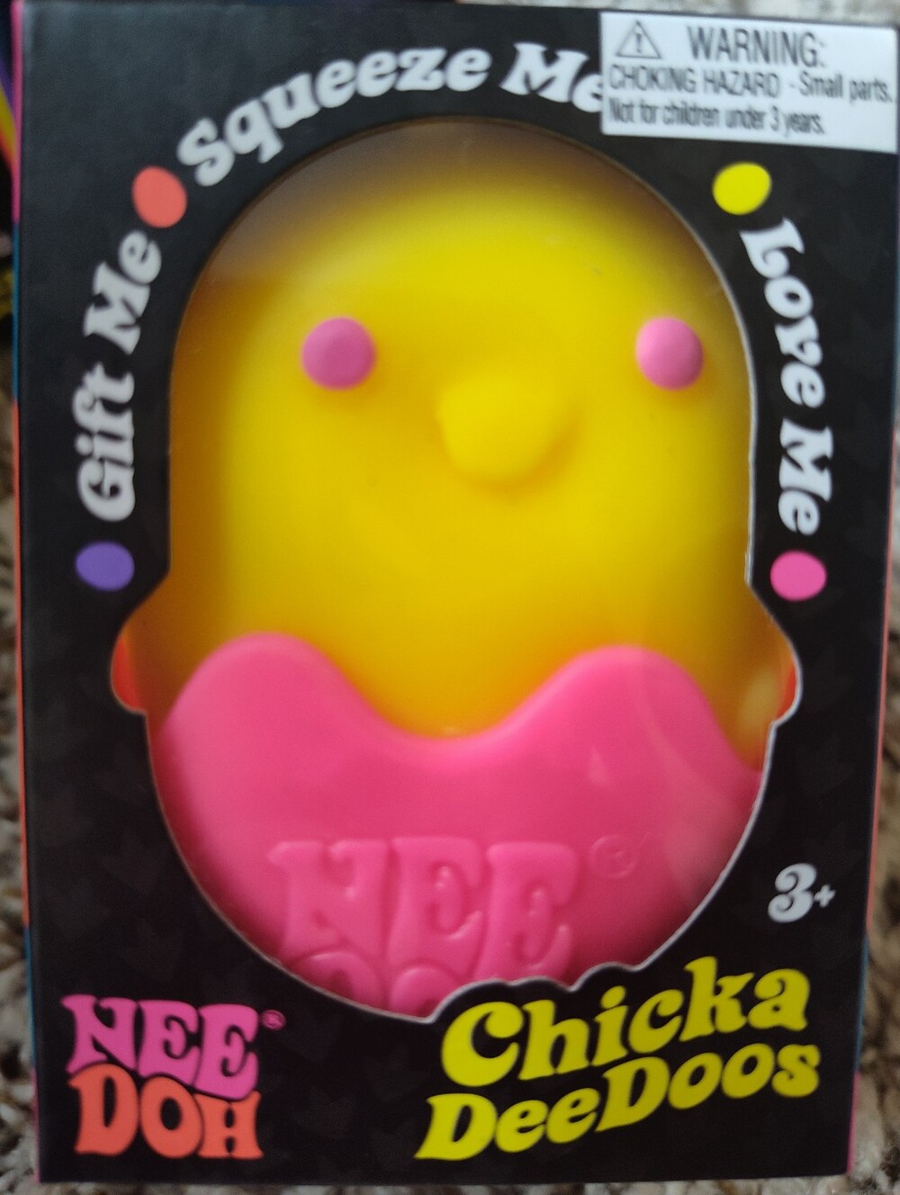 🔥 Authentic NEE DOH Chicka DeeDoos Yellow & Pink Chick